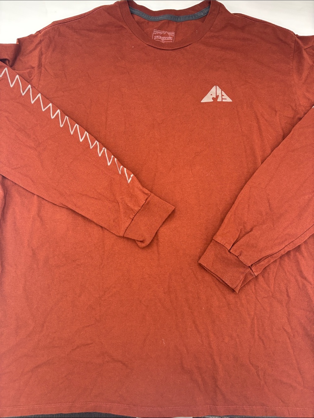 Patagonia Driftways Long Sleeve T-Shirt in Dried Vanilla